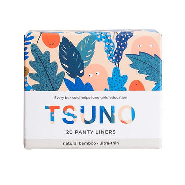 Tsuno Bamboo Panty Liners 20 pack
